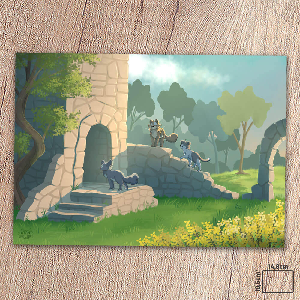 Carte postale - Exploration
